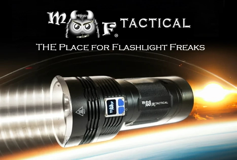 Military Personnel Save 10% on the Best Tactical LED Flashlights from MF Tactical