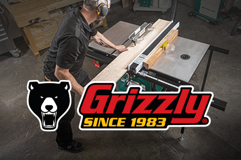 Military Saves 10% on Grizzly Woodworking Machinery