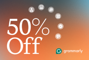 Healthcare workers: Get 50% off Grammarly Pro and start your standout year