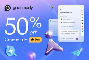 Students, finish the year strong with Grammarly Pro—50% off