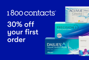 Save 30% on Contacts